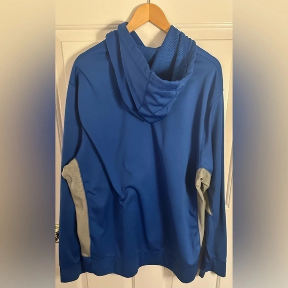 Nike Men’s Therma-Fit Hooded Sweatshirt Royal Blue Size XXL - Picture 3 of 5